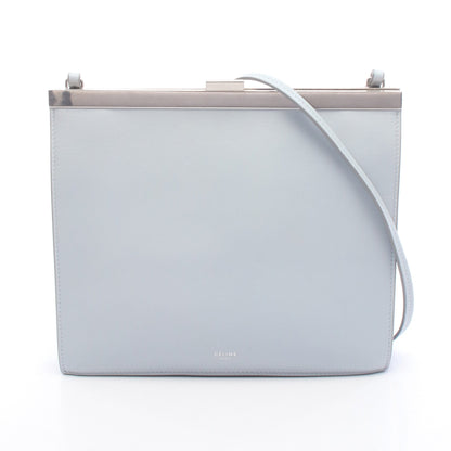 Clasp クラスプ ミニ ショルダーバッグ レザー ライトブルー セリーヌ