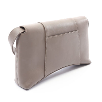 DOWNTOWN ダウンタウン XS ショルダーバッグ レザー グレー バレンシアガ