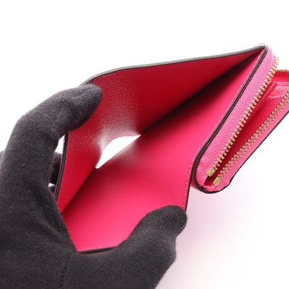 ポルトフォイユ ルー モノグラムペルフォ ポップクラッシュ 日本限定 二つ折り財布 PVC レザー ブラウン ピンクパープル ルイヴィトン
