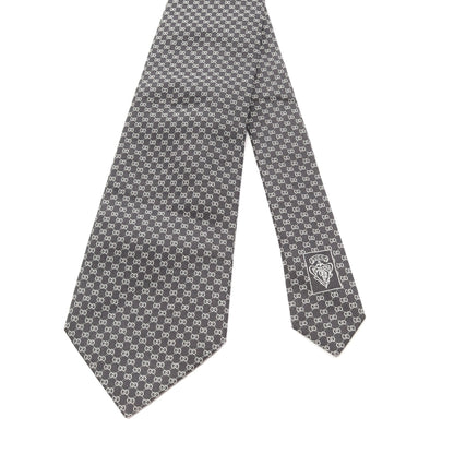 GG柄 ネクタイ シルク ブラック グッチ 財布・小物 GUCCI