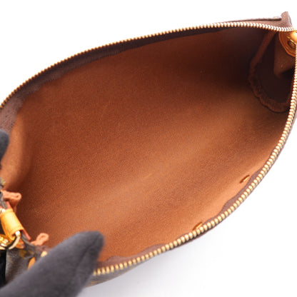 エヴァ モノグラム 2WAY チェーンショルダーバッグ PVC レザー ブラウン ルイヴィトン
