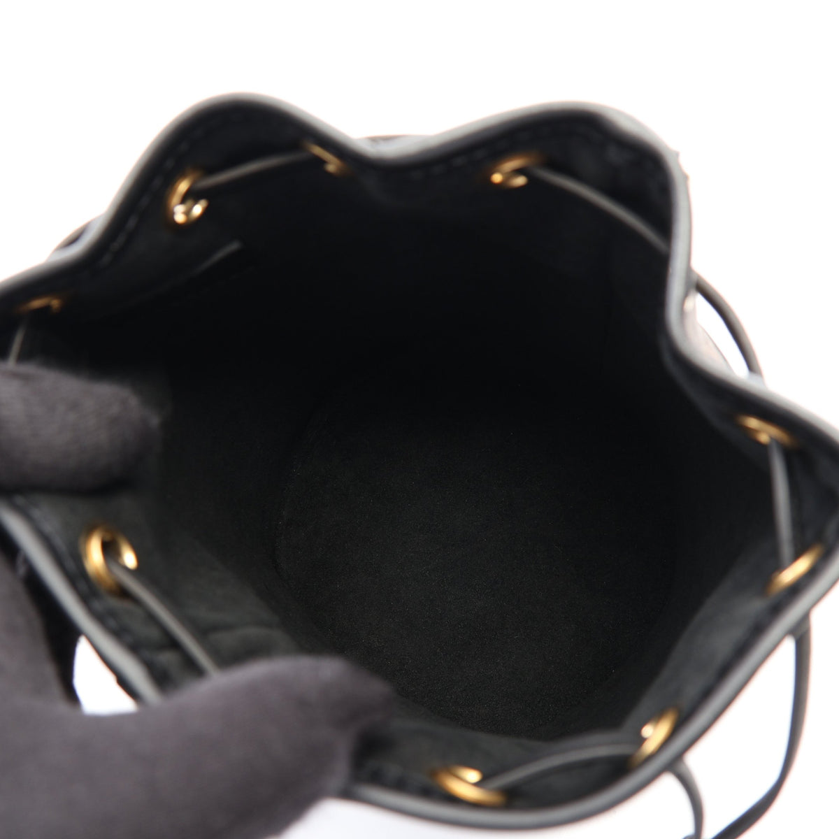 カノエ モノグラム 2WAY チェーンハンドバッグ PVC レザー ブラウン ブラック ルイヴィトン