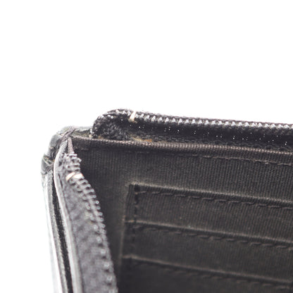 ココマーク 長財布 キャビアスキン ブラック ゴールド金具 シャネル