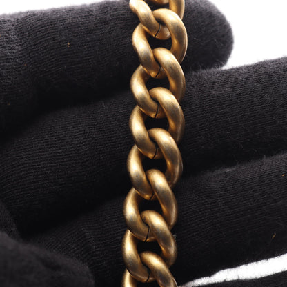 ボーイシャネル マトラッセ チェーンウォレット キャビアスキン ブラック ゴールド金具 シャネル