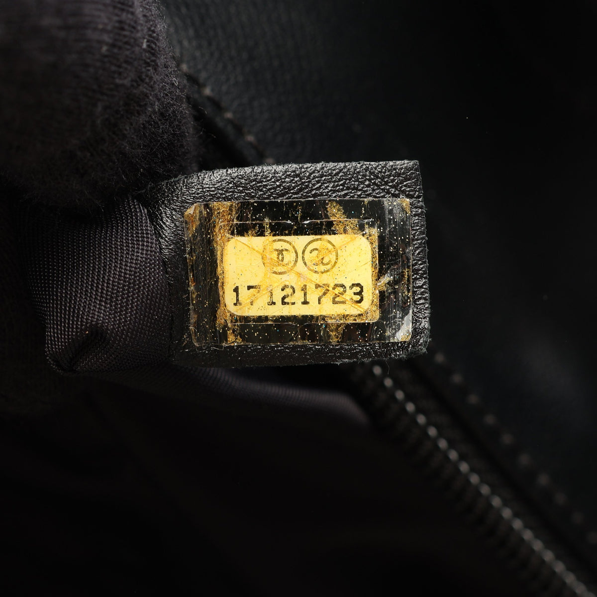 パリビアリッツPM ハンドバッグ トートバッグ ナイロンキャンバス レザー ブラック シルバー金具 シャネル