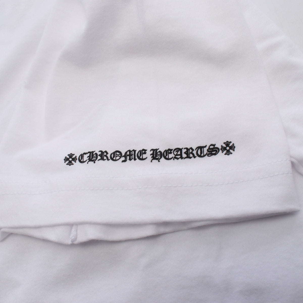 ホースシュー ポケット 半袖Tシャツ コットン ホワイト クロムハーツ