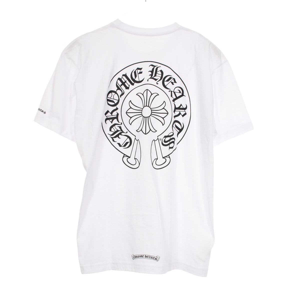 ホースシュー ポケット 半袖Tシャツ コットン ホワイト クロムハーツ