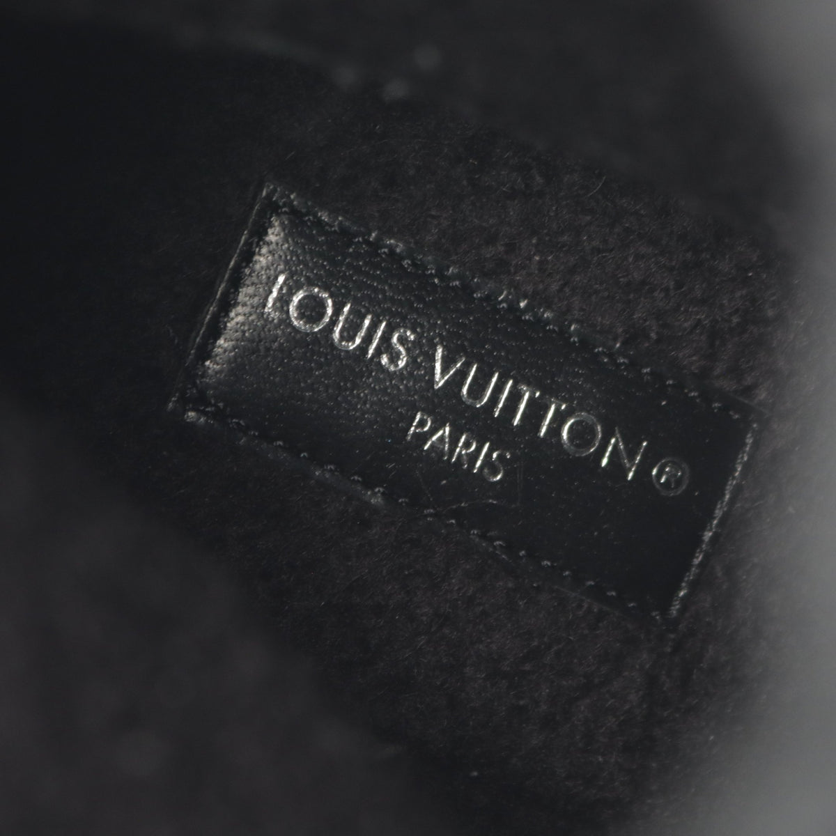 LVボブールライン アンクル ムートンブーツ ムートン ブラック ルイヴィトン シューズ LOUIS VUITTON