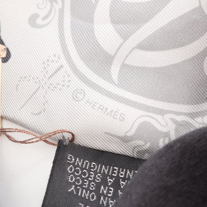 ツイリー EX-LIBRIS LES PARISIENNE リボン スカーフ シルク ライトグレー マルチカラー エルメス 財布・小物 HERMES