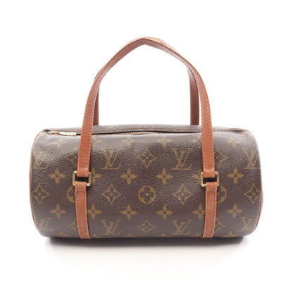 パピヨン26 モノグラム 旧型 ハンドバッグ PVC レザー ブラウン ルイヴィトン