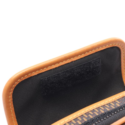 LOUIS VUITTON × NIGO アマゾン メッセンジャー ダミエエベヌジャイアント モノグラム ショルダーバッグ PVC レザー ブラウン ブラック ルイヴィトン