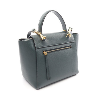 BELT BAG MICRO ベルトバッグ マイクロ 2WAY ハンドバッグ レザー ダークグリーン セリーヌ