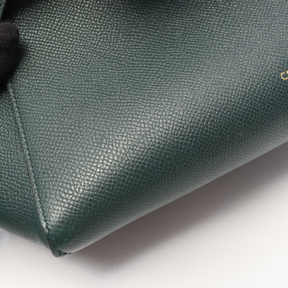 BELT BAG MICRO ベルトバッグ マイクロ 2WAY ハンドバッグ レザー ダークグリーン セリーヌ