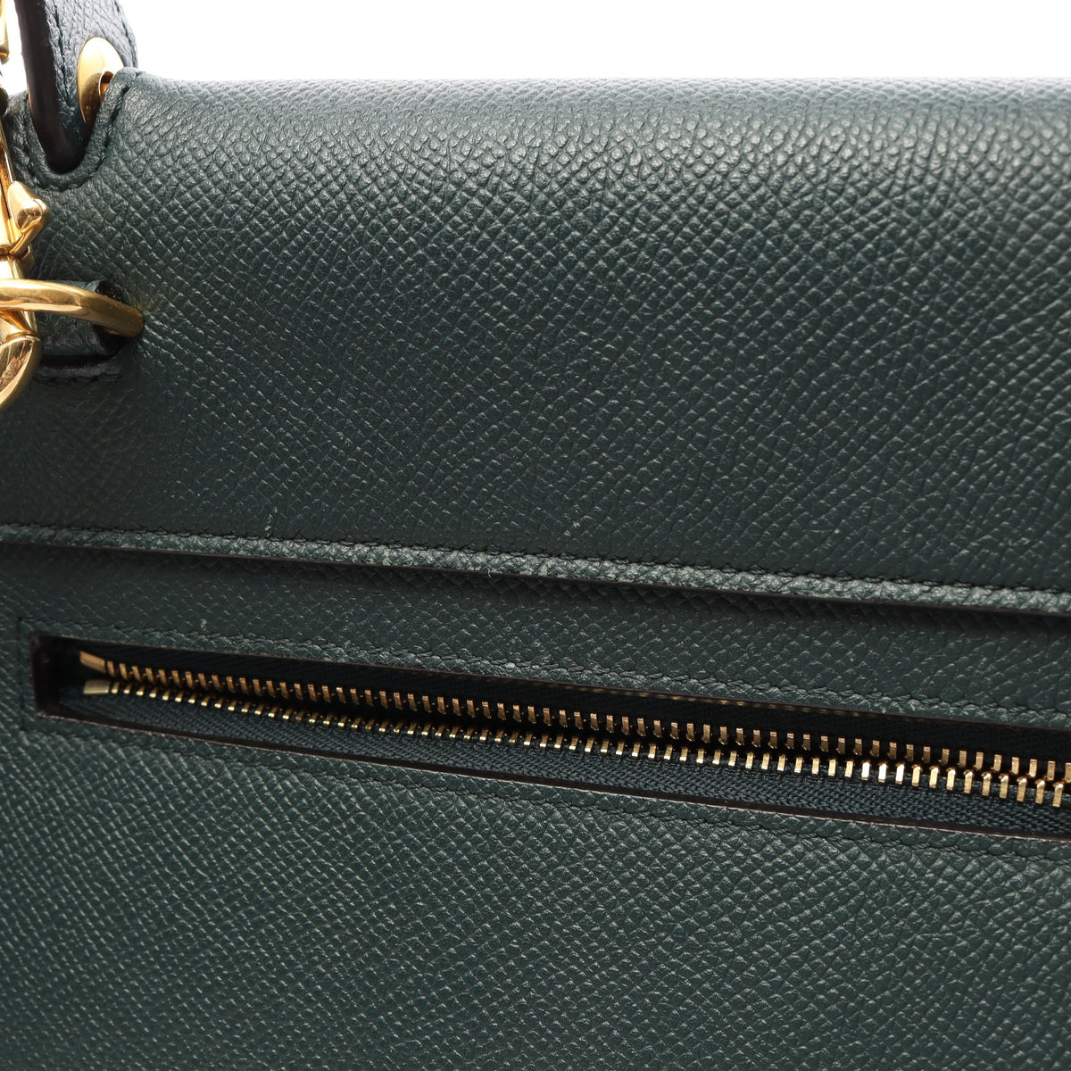 BELT BAG MICRO ベルトバッグ マイクロ 2WAY ハンドバッグ レザー ダークグリーン セリーヌ
