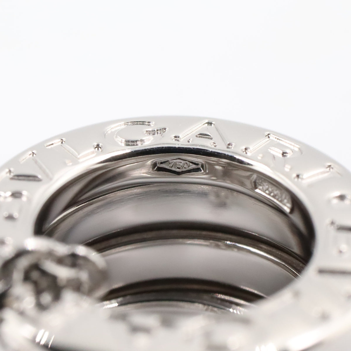 B-zero1 ビーゼロワン ネックレス ネックレス K18WG ホワイトゴールド ブルガリ