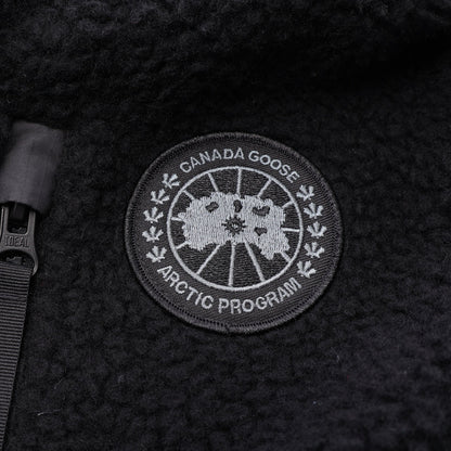kinross BLACK LABEL キンロス リバーシブル フリース ジャケット コットン ナイロン ブラック カナダグース アウター CANADA GOOSE