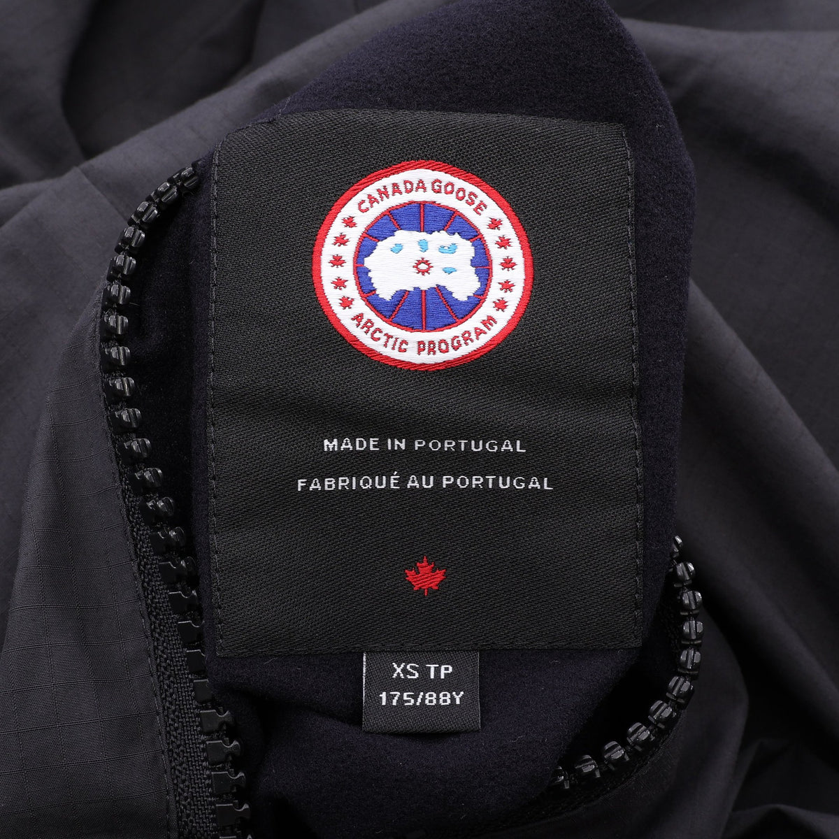 kinross BLACK LABEL キンロス リバーシブル フリース ジャケット コットン ナイロン ブラック カナダグース アウター CANADA GOOSE