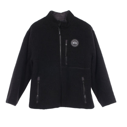 kinross BLACK LABEL キンロス リバーシブル フリース ジャケット コットン ナイロン ブラック カナダグース アウター CANADA GOOSE