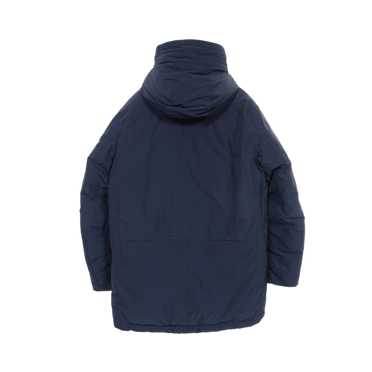 MICRO REPS フード付き ダウンジャケット ナイロン ネイビー ストーンアイランド アウター Stone Island