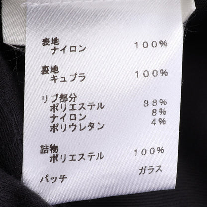 エンブロイダード ベースボール ブルゾン ボンバージャケット ナイロン ブラック ルイヴィトン