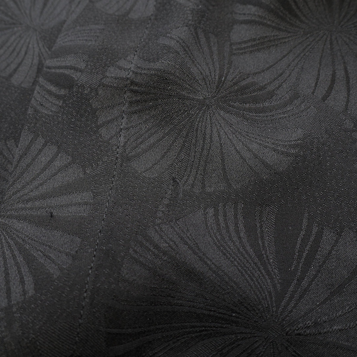 総柄 長袖 シャツ シルク ブラック サンローランパリ