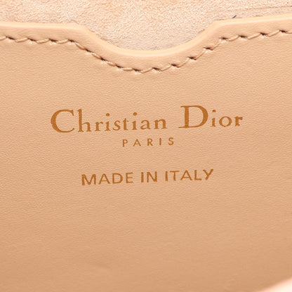 DIOR BOBBY ボビー ミディアム ショルダーバッグ レザー ベージュ クリスチャンディオール