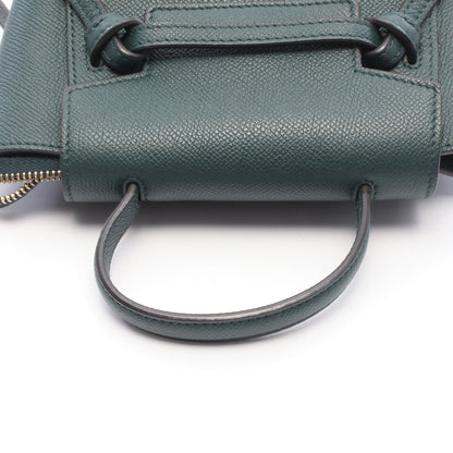 PICO BELT BAG ピコ ベルトバッグ 2WAY ハンドバッグ レザー ダークグリーン セリーヌ