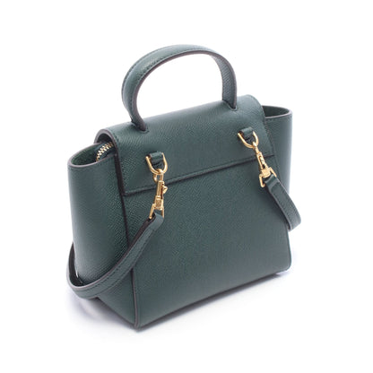 PICO BELT BAG ピコ ベルトバッグ 2WAY ハンドバッグ レザー ダークグリーン セリーヌ