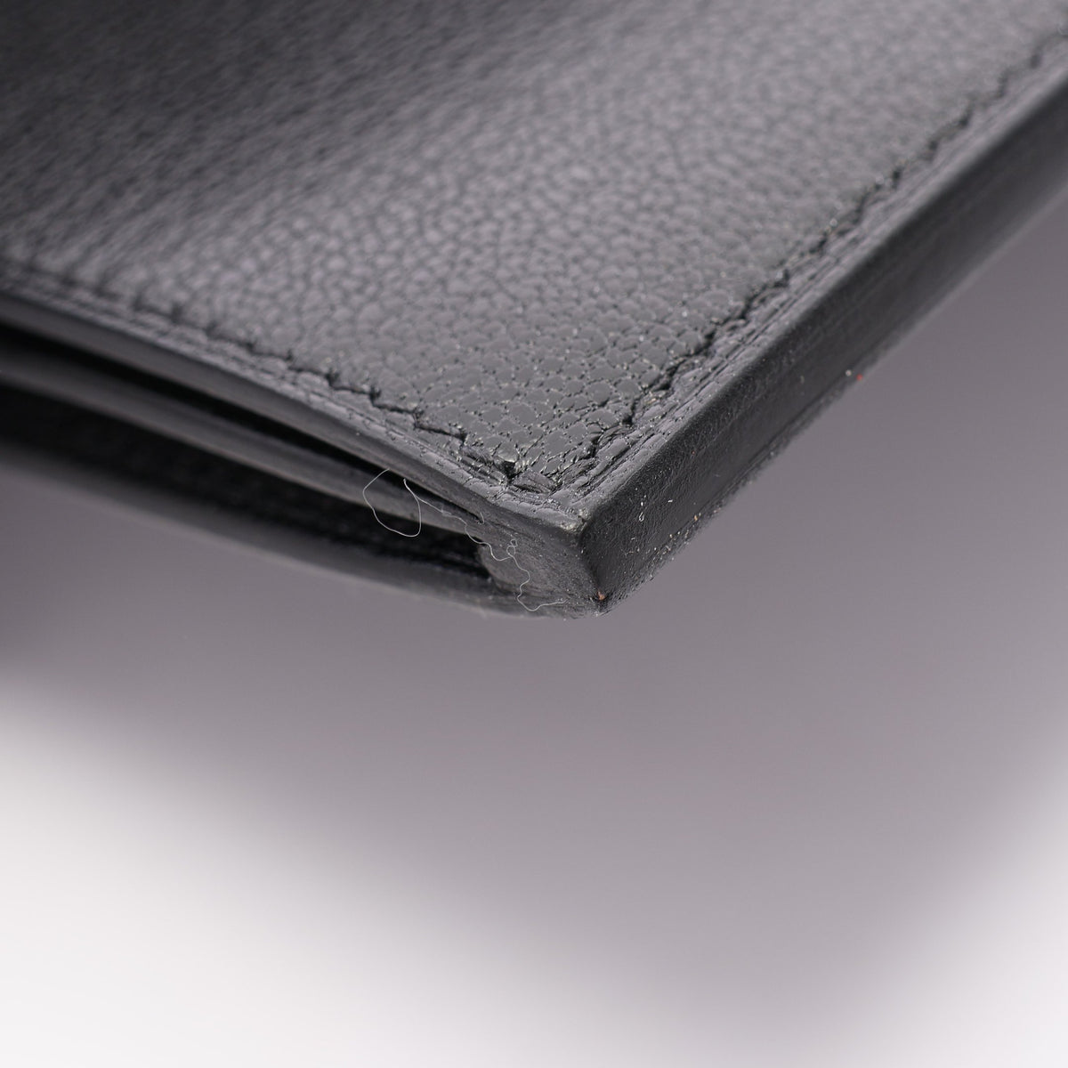 ケリーポケット ロング 二つ折り長財布 シェーブルシャムキラ ブラック シルバー金具 W刻印 エルメス
