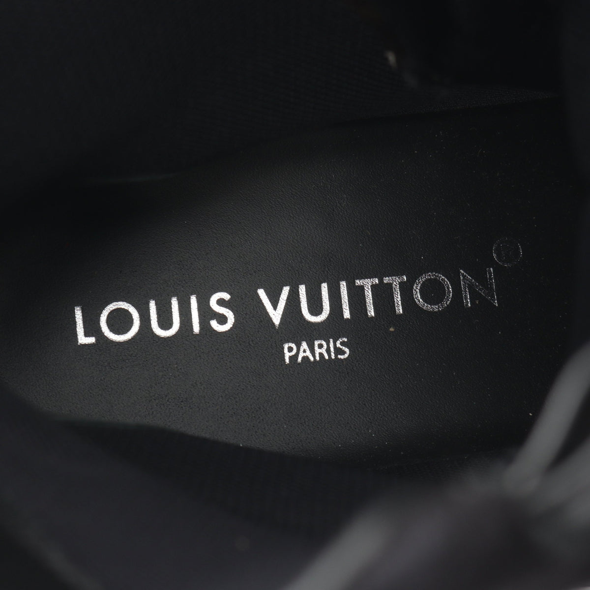 LVアークライトライン ブーツ スエード ファブリック レザー グレーブラウン ブラック ルイヴィトン シューズ LOUIS VUITTON