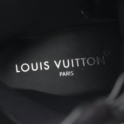 LVアークライトライン ブーツ スエード ファブリック レザー グレーブラウン ブラック ルイヴィトン シューズ LOUIS VUITTON