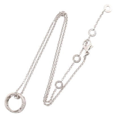 パレンテシ・オープンワーク ネックレス ネックレス K18WG ホワイトゴールド ブルガリ