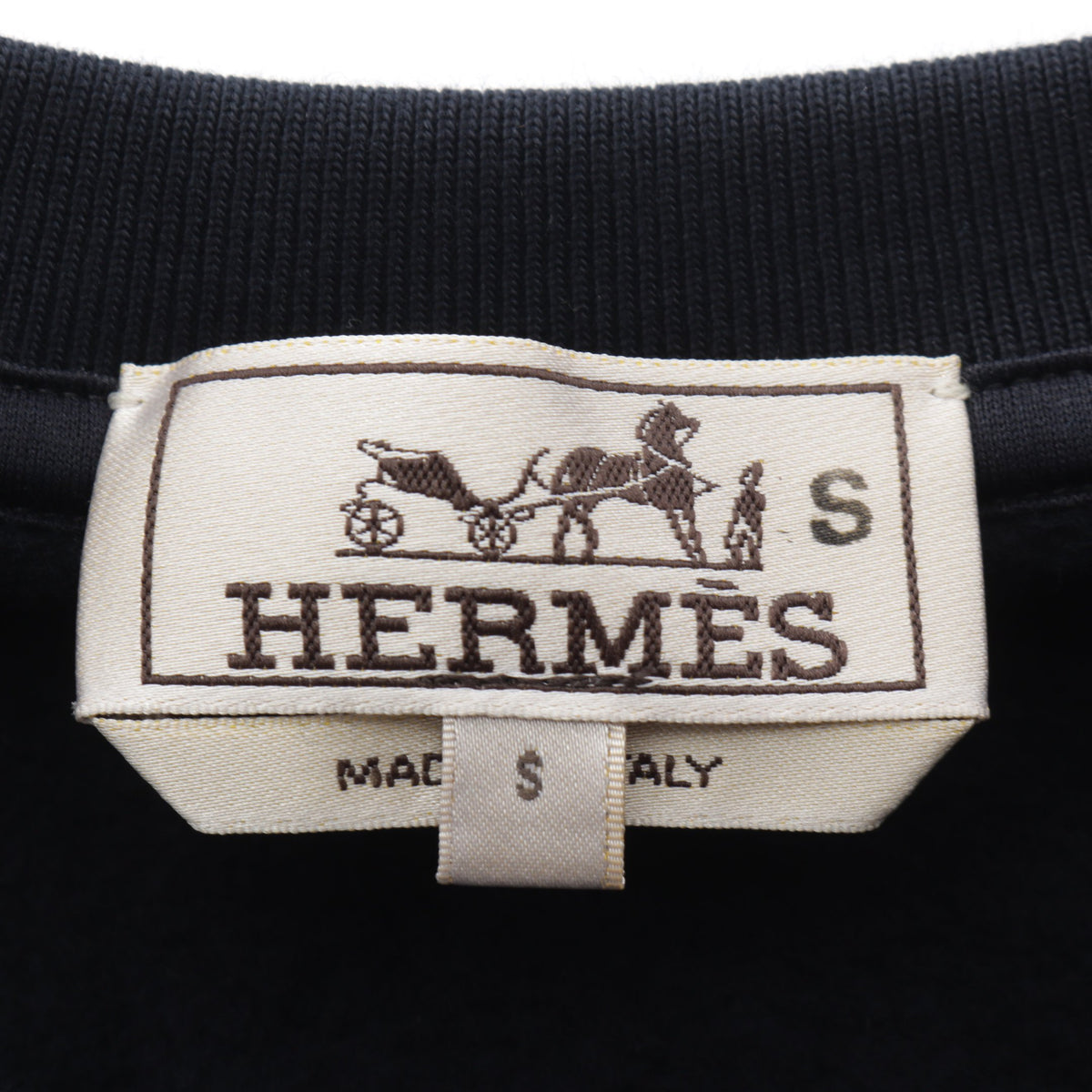スポーツカプセル スウェットシャツ コットン ダークネイビー エルメス トップス HERMES