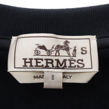 スポーツカプセル スウェットシャツ コットン ダークネイビー エルメス トップス HERMES
