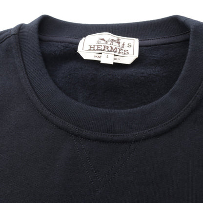 スポーツカプセル スウェットシャツ コットン ダークネイビー エルメス トップス HERMES