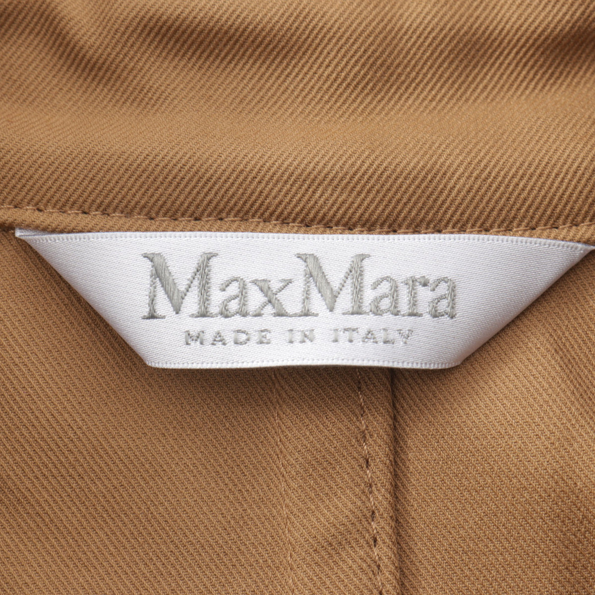 ケープ トレンチコート コットン ベージュ マックスマーラ アウター Max Mara