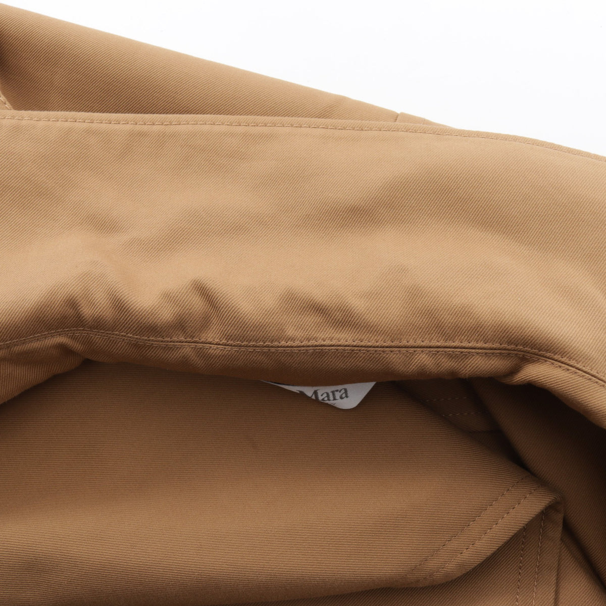 ケープ トレンチコート コットン ベージュ マックスマーラ アウター Max Mara