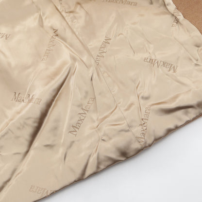 フリンジ ガウンコート キャメル ベージュ マックスマーラ アウター Max Mara