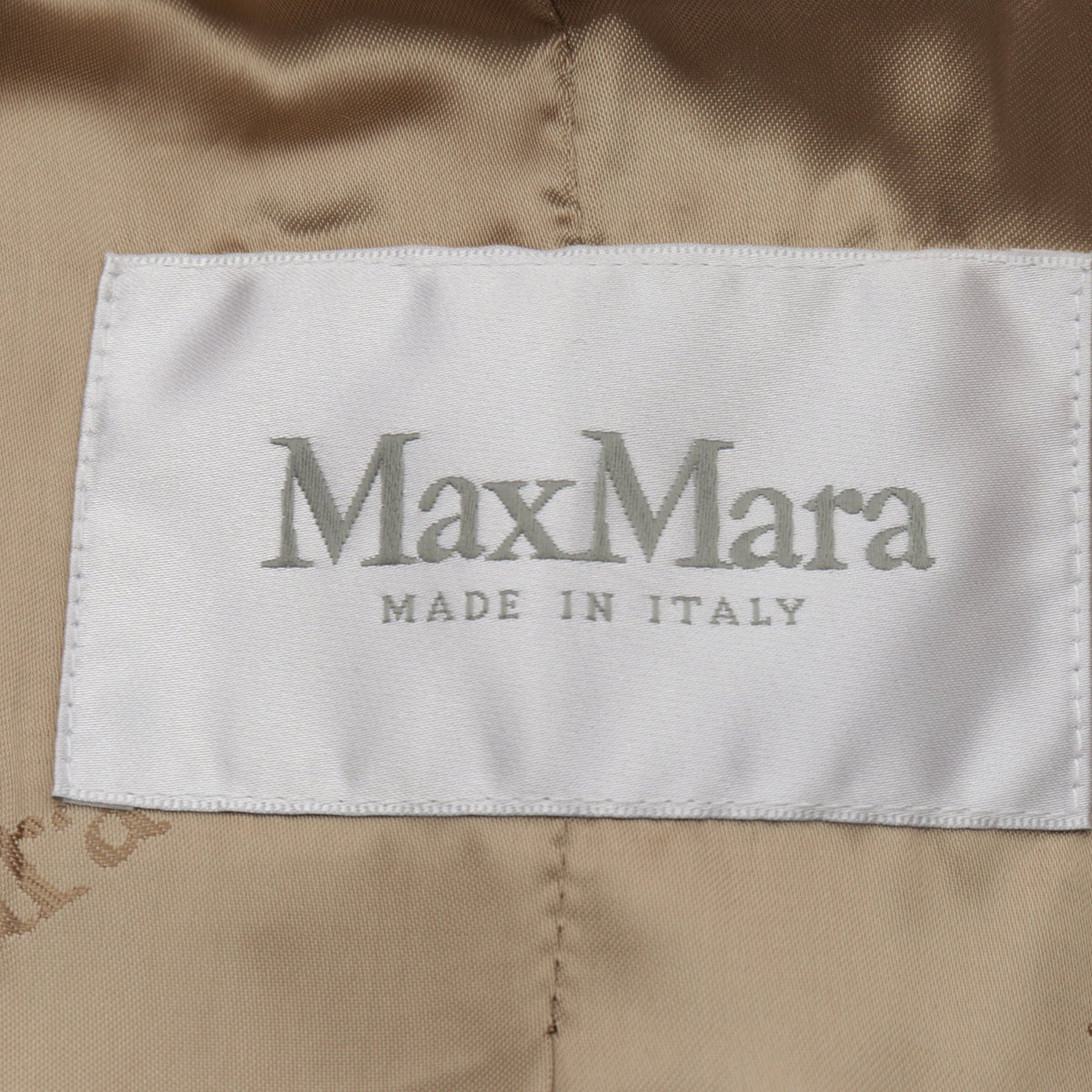 フリンジ ガウンコート キャメル ベージュ マックスマーラ アウター Max Mara