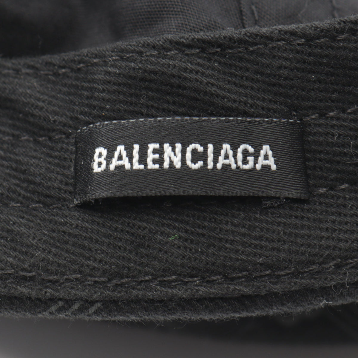 BBモノグラム キャップ コットン ブラック バレンシアガ 財布・小物 BALENCIAGA