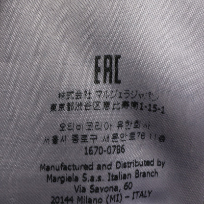 バックステッチ トラッカー ペイント加工 デニムジャケット コットン ダークグレー メゾンマルジェラ110 アウター Maison Margiela 1 10