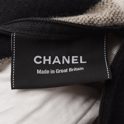 ココマーク クッション インテリア ウール カシミヤ ブラック グレーブラウン シャネル 財布・小物 CHANEL