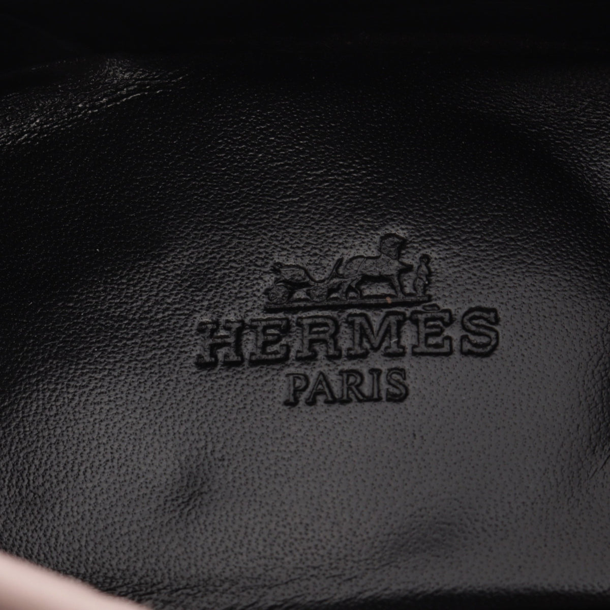 ロワイヤル モカシン レザー ピンク ホワイト エルメス シューズ HERMES