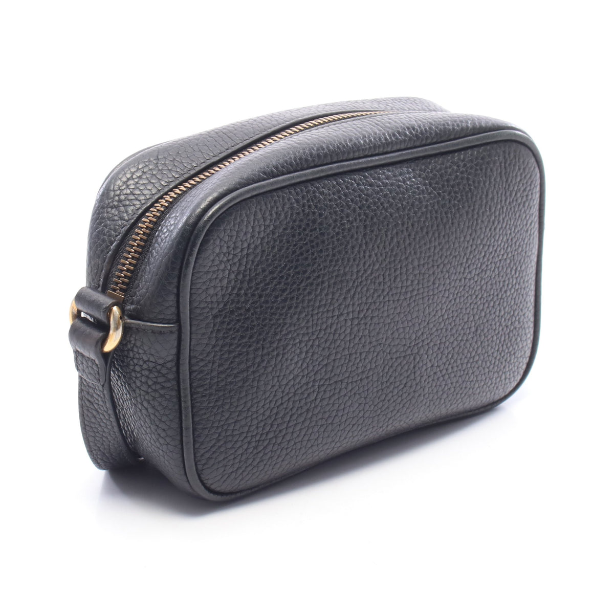 ソーホー インターロッキングG タッセル ショルダーバッグ レザー ブラック グッチ バッグ GUCCI