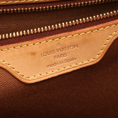 アベス モノグラム ショルダーバッグ PVC レザー ブラウン ルイヴィトン バッグ LOUIS VUITTON