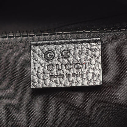 GG柄 バックパック リュックサック ナイロン レザー ブラック グレー グッチ