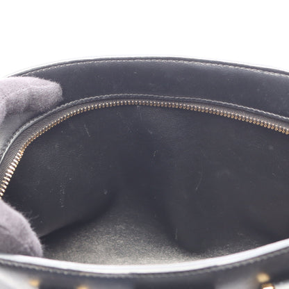 YSLライン ベイビー モノグラム カバス 2WAY ハンドバッグ レザー ブラック サンローランパリ