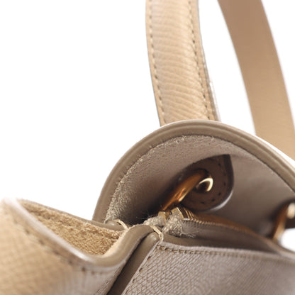 BELT BAG NANO ベルトバッグ ナノ 2WAY ハンドバッグ レザー グレーベージュ セリーヌ