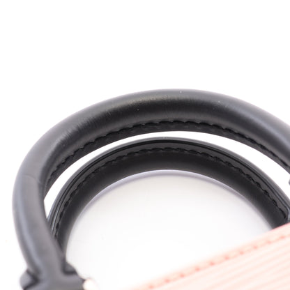 プティット サックプラ エピ ローズバレリーヌ 2WAY ハンドバッグ レザー ライトピンク ブラック ルイヴィトン バッグ LOUIS VUITTON