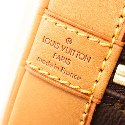 アルマPM モノグラム ハンドバッグ PVC レザー ブラウン ルイヴィトン バッグ LOUIS VUITTON